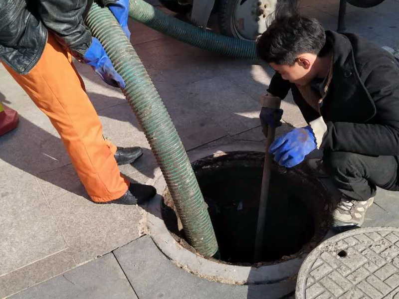 温州瓯北疏通下水道马桶疏通清洗管道化粪池隔油池清理